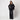 ARCHIVE - 1970s Ossie Clark Black Moss Crepe Trouser Suit