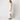 1983 Chanel White Pique Cotton CC Button Shirt Dress