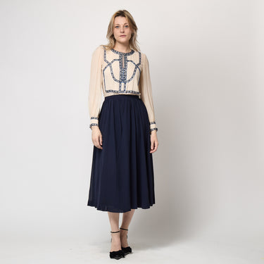 1970s Louis Feraud Haute Couture Silk Embellished Dress