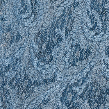 ARCHIVE - 1930s Blue Lace Maxi Dress and Jacket