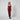 1990s Bob Mackie Red Beaded and Sequin Dress