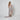 2020 Philosophy White Floral Polka Dot High Low Dress with Train
