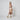 2000s John Galliano Nude Textured Chiffon and Sequinned Dress