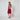 ARCHIVE - 2005 Runway Gucci Red Silk Backless Dress with Chiffon Inserts