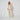 1970s Documented Ossie Clark Cream Crepe and Pink Satin Trouser Suit