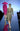 2000 Runway Valentino Haute Couture Vermillion Red Skirt Suit