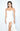 2019 Alberta Ferretti Couture Cream Silk Rhinestone Dress with Train
