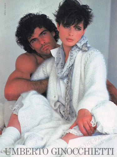 ARCHIVE - 1980s Umberto Ginocchietti Angora Blend Cardigan with Parrot Appliqué