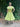 1950s Yellow Mexican Ensemble with Black Embroidery