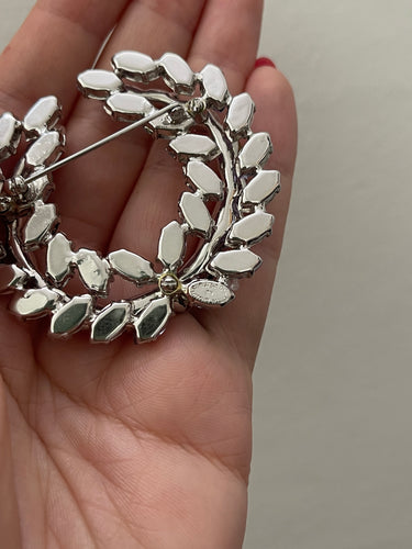 1950s Christian Dior Mitchel Maer Purple Wreath Brooch