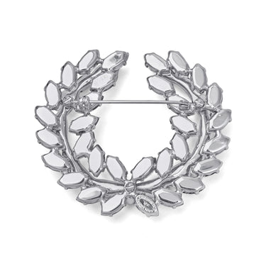 1950s Christian Dior Mitchel Maer Purple Wreath Brooch