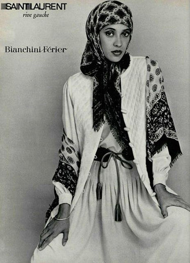ARCHIVE - 1976 Documented Yves Saint Laurent Ballet Russes Quilted Red Gilet