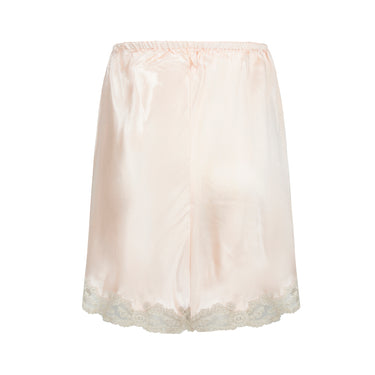 1930s Lace Trimmed Pink Silk Tap Pants