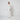 1960s White Lace Wedding Dress with Tulle Lace Train