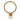 1986 Yves Saint Laurent Haute Couture Gold Brooch and Necklace