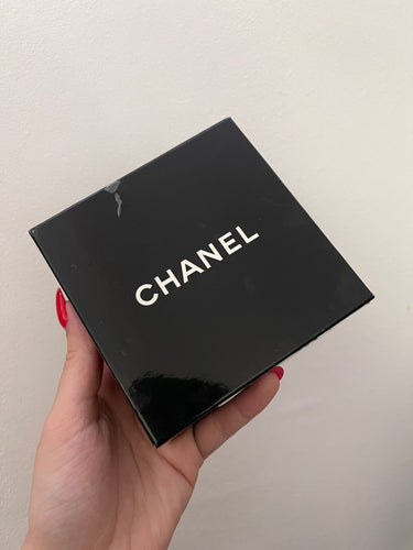 1990s Chanel Black Silk Hair Bow with Box