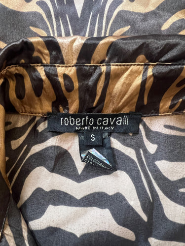 ARCHIVE - Fall 2000 Roberto Cavalli Tiger Print Shirt