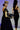 1992 Thierry Mugler Runway Black Satin and Velvet Maxi Dress