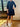 1960s Peter Barron French Blue Cotton Shirt Dress