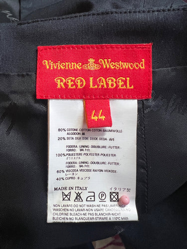 ARCHIVE - 2009 Vivienne Westwood Red Label Black Halter-Neck Top