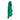 2015 Lanvin Emerald Green and Black Evening Dress with Train