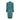 1980s Caroline Charles Emerald Green Floral Wrap Dress