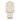 1991 Runway Chanel Cream and Brown Skirt Suit