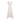 2010 Chloe Ecru Silk Chiffon Maxi-Dress with Silver Rhinestone Detailing