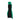 2015 Lanvin Emerald Green and Black Evening Dress with Train