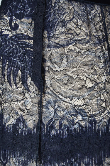 Fall 2008 Runway Jean Paul Gaultier Lace and Velvet Dress