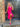 1990s Fuchsia Silk Halter-Neck Midi Dress