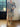 1980s Navy and White Polka Dot and Floral Dress