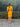 1990s Thierry Mugler Yellow Textured Cotton Dress