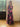 ARCHIVE - 1970s Navy and Pink Geometric Print Halterneck Dress