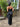 1950’s Black Silk Couture Fitted Evening Pencil Skirt and Top Set