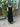 1950s Frank Usher Black Panne Silk Velvet Dress