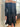 1980s Victor Edelstein Black Silk Cold Shoulder Velvet Ribbonwork Dress