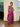ARCHIVE - 1960s Fortnum and Mason Cerise Pink Chiffon Maxi Dress