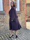 Runway Metiers d’Arts Chanel Purple Tweed Tartan Coat