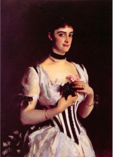 1860s Maroon Silk Swiss Waist Corset
