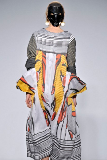 ARCHIVE - 2009 Romeo Pires Roy Lichtenstein Pop Art Mini-Skirt