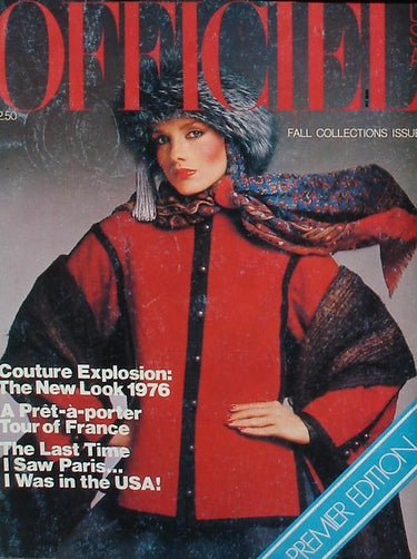ARCHIVE - 1976 Documented Yves Saint Laurent Ballet Russes Quilted Red Gilet
