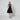 Y2K David Fielden Monochrome Sequin and Tulle Dress
