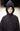 2003 Runway Issey Miyake Black Puffer Jacket with Ruched Design