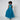1960s French Couture Organza Dress with Embroidered and Beaded Bodice