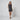 1990s Katharine Hamnett Viscose Black and Silver Mini Dress