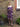 1970s Purple Embroidered Paisley Three Piece Ensemble