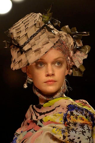 2008 Christian Lacroix Runway Documented Pop Art Print Dress