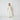 1990s Margaret Lee Cream Silk Off-Shoulder Wedding Dress with Bow