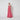 2000s Valentino Pink Beaded Gown with Sheer Panels